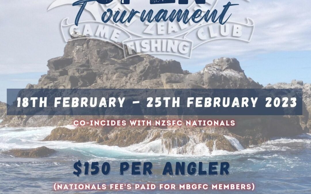 Mercury Bay Open Tournament