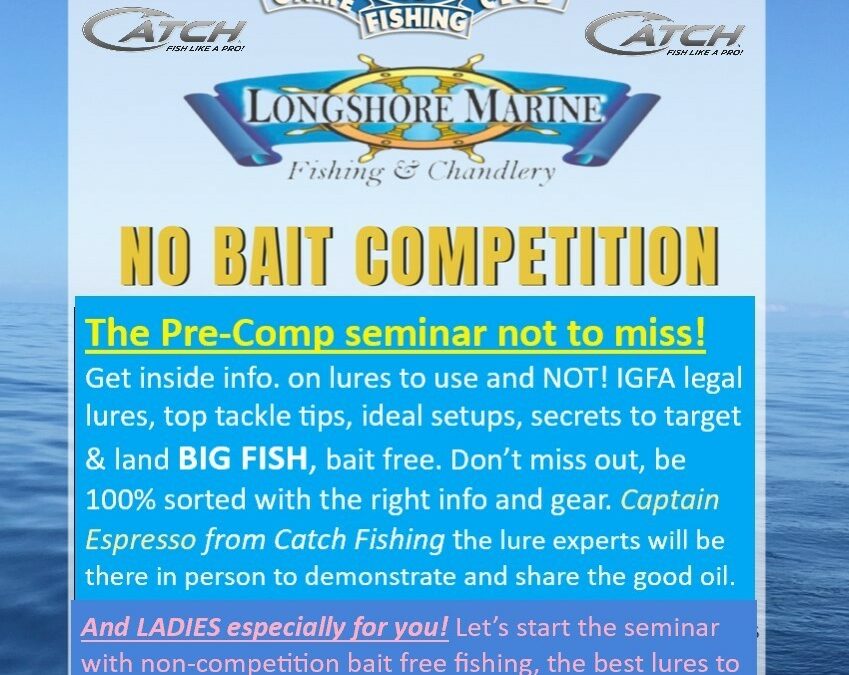 Postponement – Longshore Marine No Bait Tournament